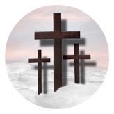 DAROUND 106 PK Three Crosses (Clouds) Pink
